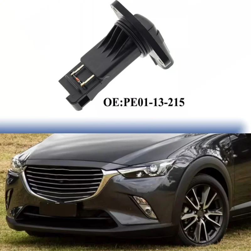 

Mass Air Flow Meter Sensor Replacement PE0113215 E5T62271 For MAZDA3 6 CX-3 CX-5 / 9 52R2PE0113215 Car Air Flow Meter Part