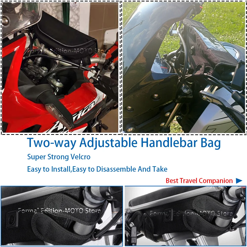 Borsa da manubrio per Honda NAVI 110 COLSRS Navi 110 Borsa da navigazione per volante sportivo per moto