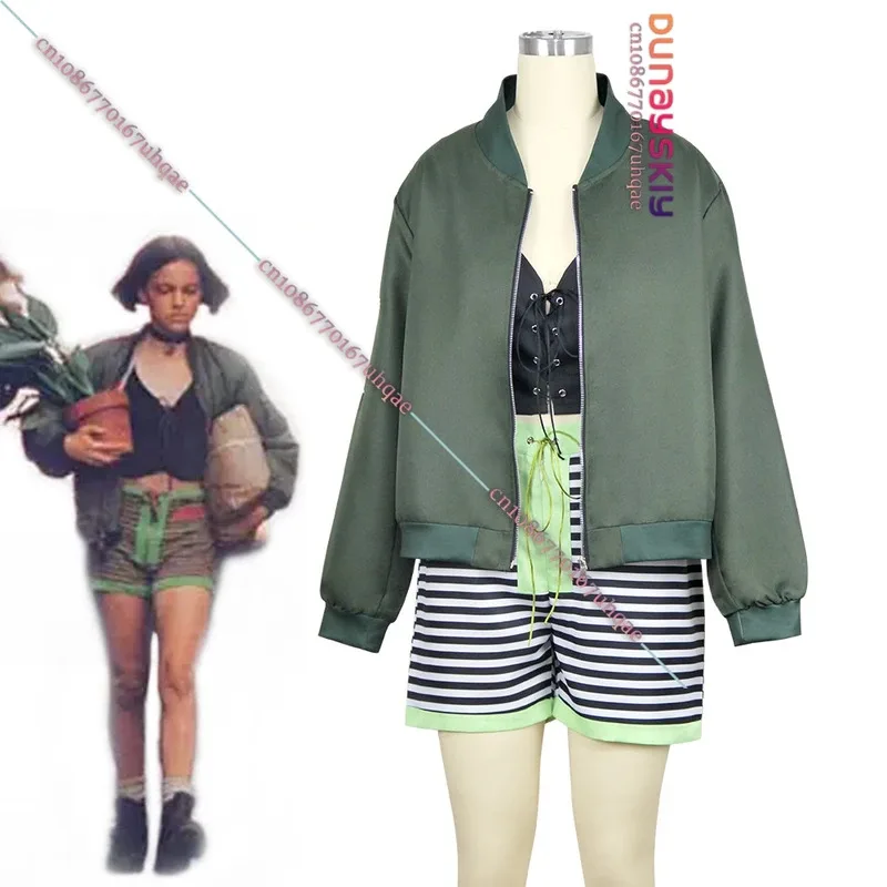 

Movie Leon: The Professional Matilda Cosplay Costume Coat Top Shorts for Adult Outfits Halloween Carnival Party Suit Role-play