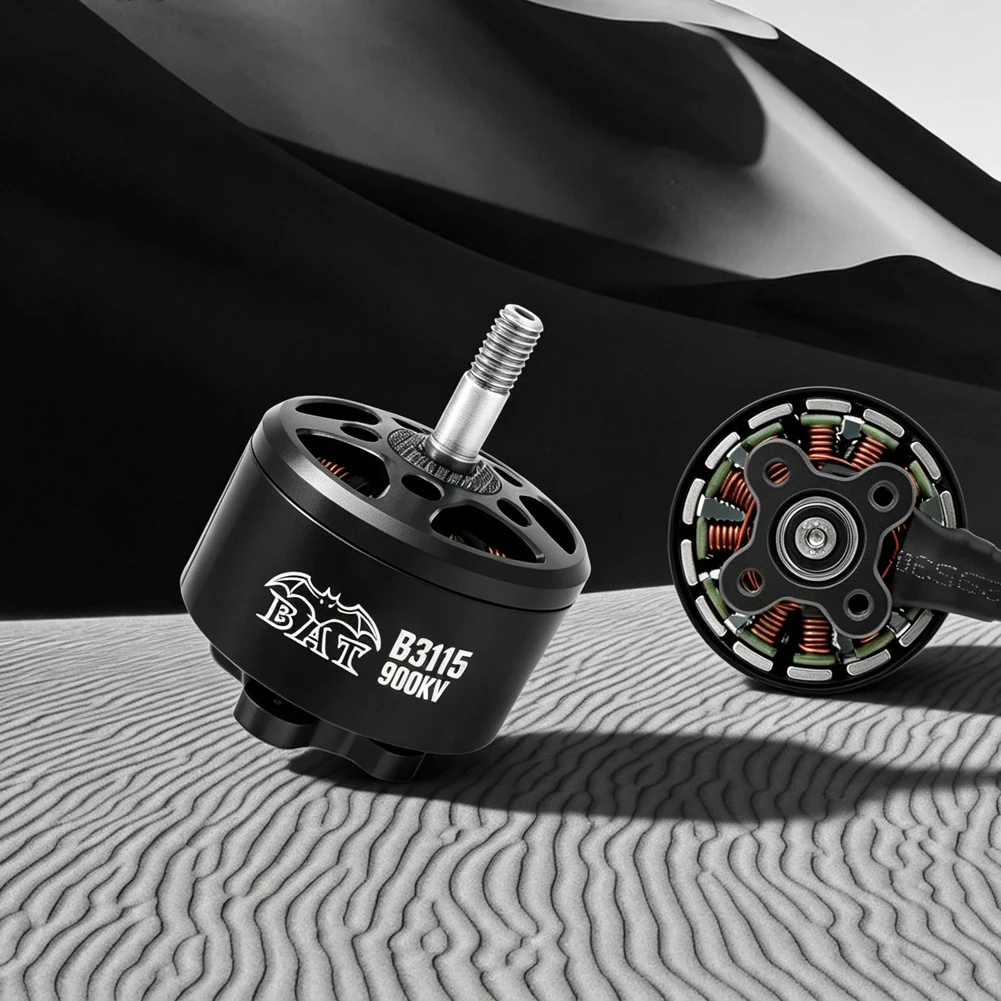 4PCS RC Motors SurpassHobby Bat B3115 900KV 1050KV High Torque High Thrust FPV Brushless Motor for 9-10 Inches Long Range Drone