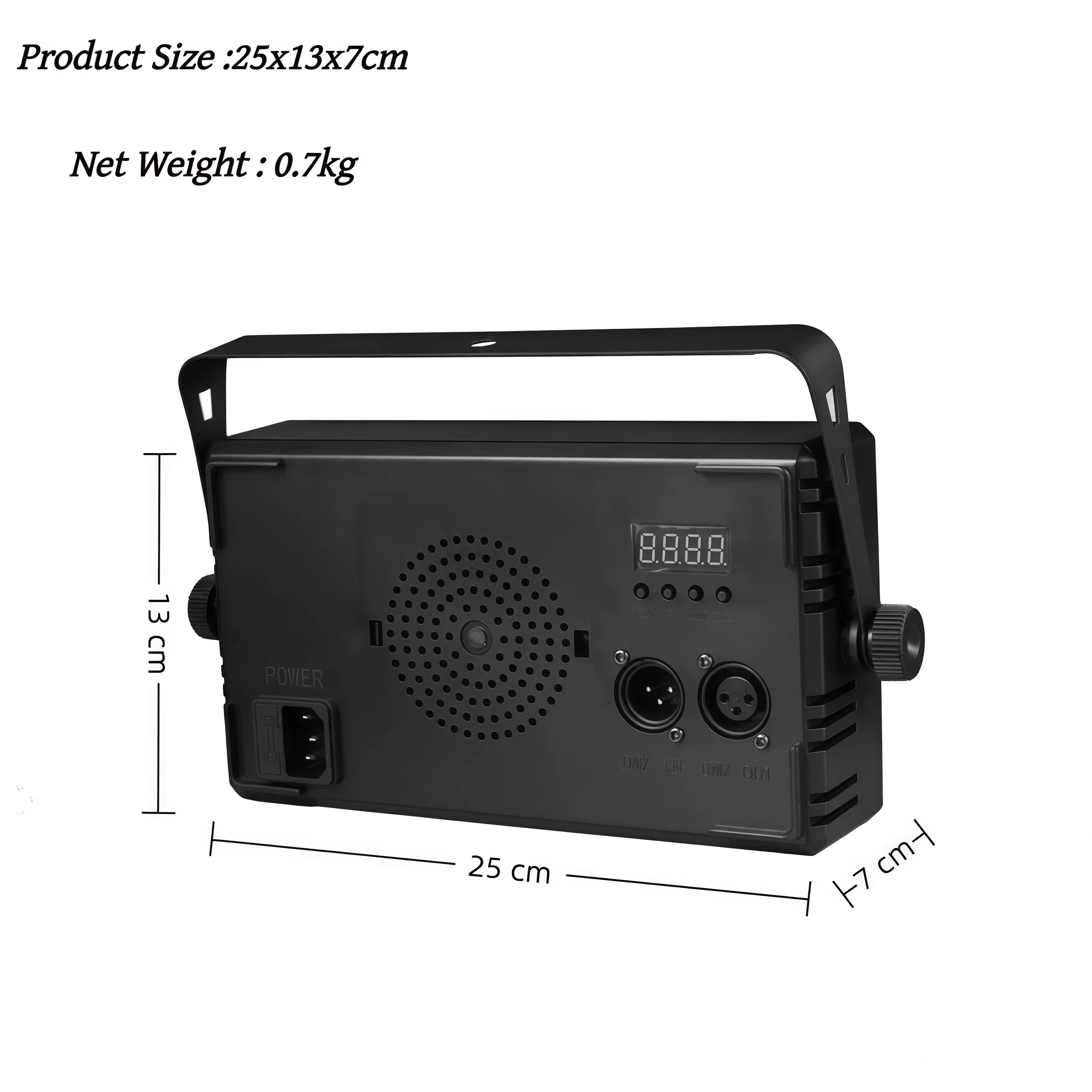 4pcs Mini 60W Remote Strobe LED 48 288 Color LED 3in1RGB 48 Partition DMX Super Bright Dj Strobe Wallwasher Light LED
