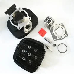 Motorcycle Cylinder Engine Parts 66mm  aluminum Cylinder Head Piston Kit for YAMAHA BLASTER 200 YFS200 DT200 200CC ATV Quad Bike