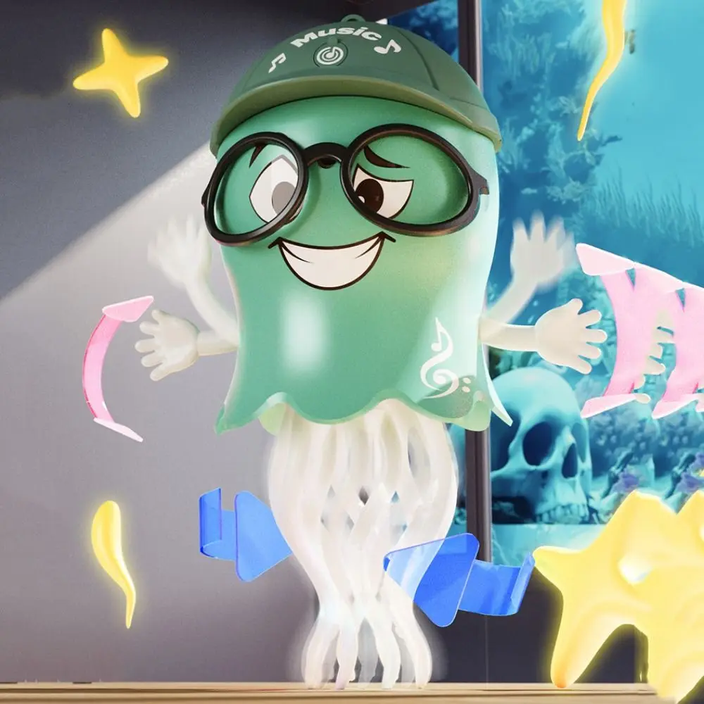 Danse électrique en plastique drôle, balançoire interactive, ramper, décor artisanal interactif, Simulation de danse de marche pour tout-petits