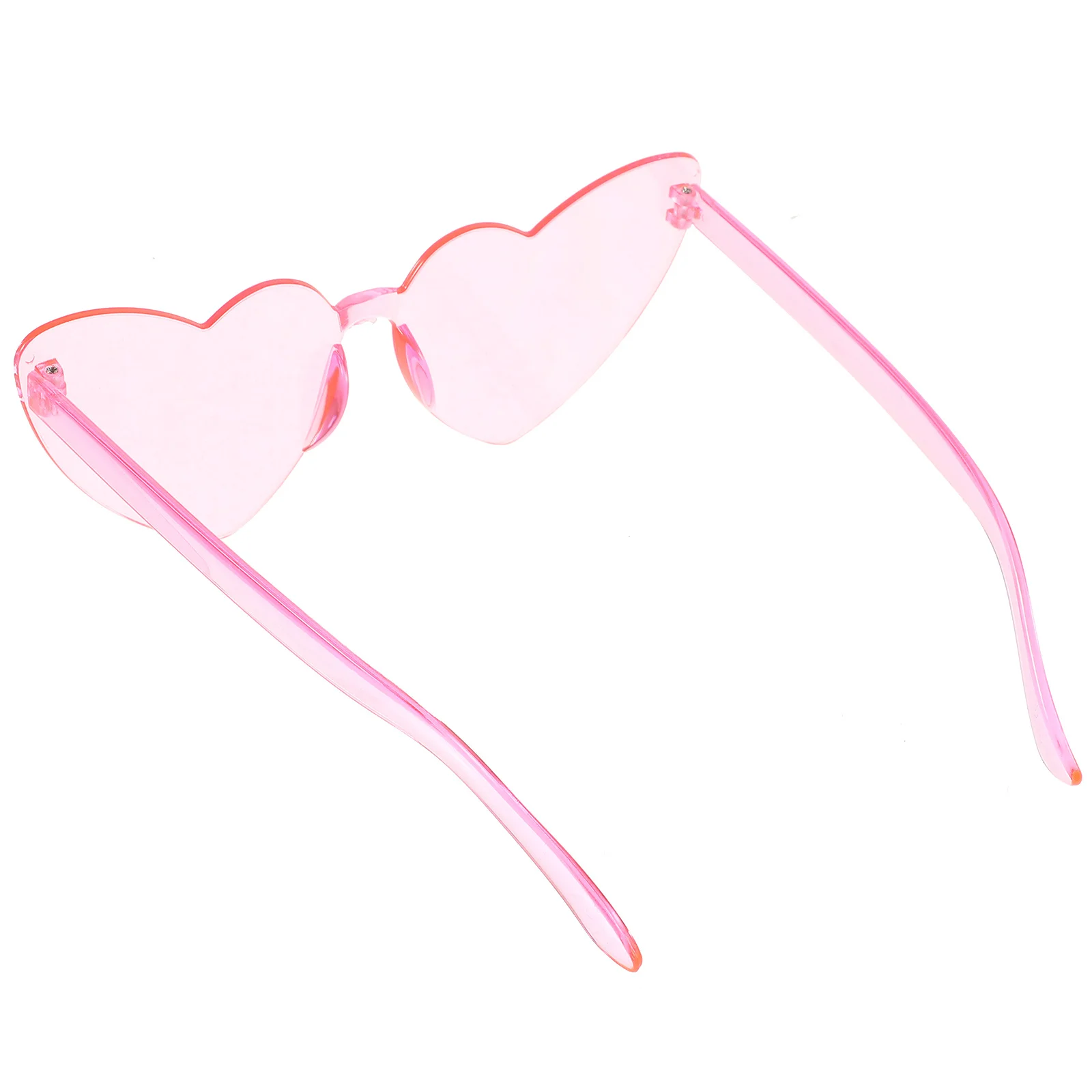 

Heart Shaped Sunglasses for Women Men Fashionable Pc Material Lightweight Party Glasses Cool Heart Eyeglasses for Bachelorette