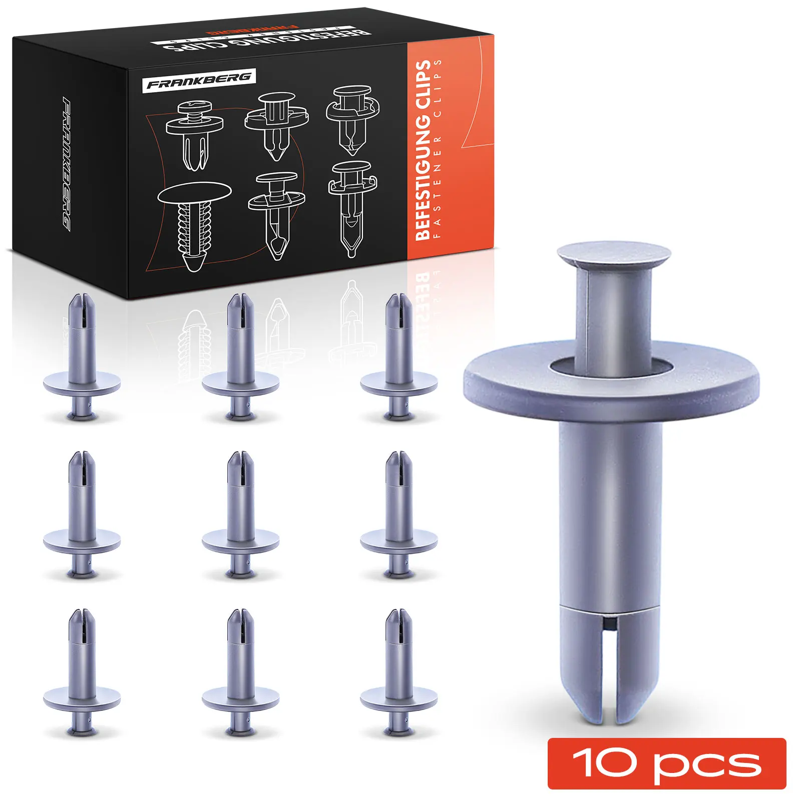 Frankberg 10x bevestigingsclips deurpaneel voor Mazda 2 3 CX-3 CX-5 MX-5 IV RF Targa FD0168AC3 22282