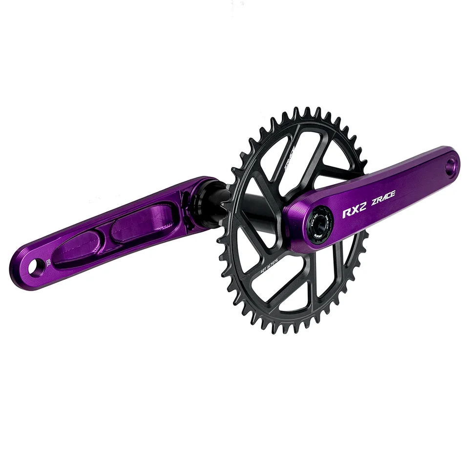 ZRACE RX2 ロード/グラベル クランクセット 高精度 CNC 超強力合金軸