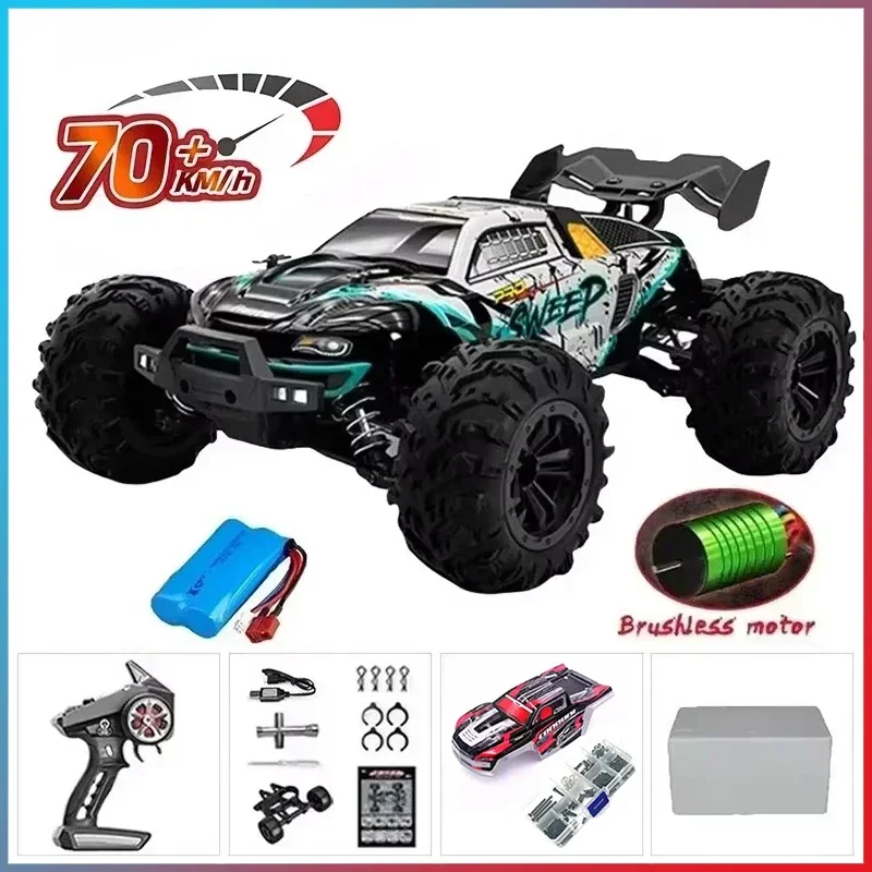 Adult Children Christmas Gift Toys 1:16 70Km/h or 50Km/h Four-wheel Drive RC Car Remote Control Car High Speed Drift Racing Car