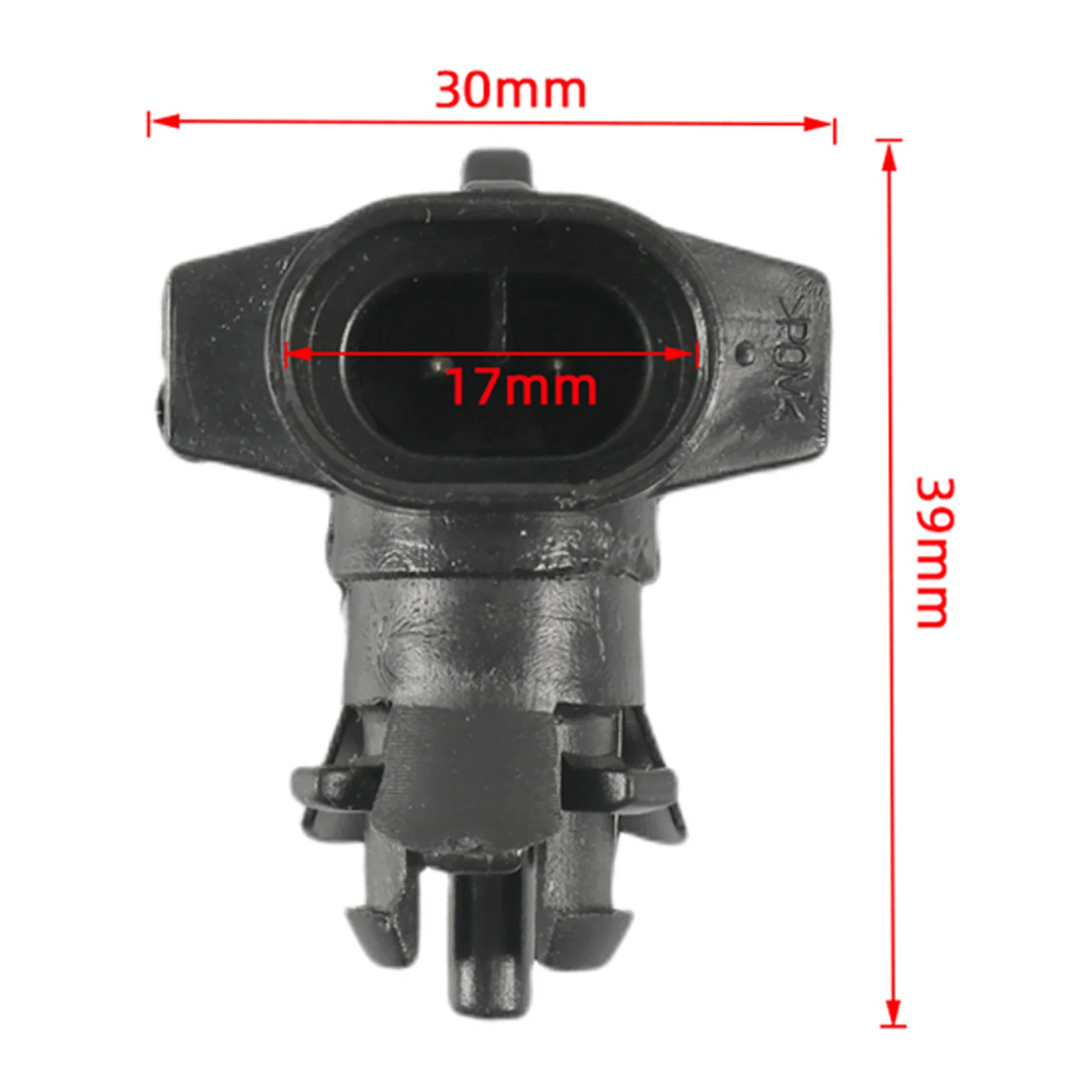 Car Outside Air Ambient Temperature Sensor Male Connector 9152245 Replacement For Chevy For Cadillac For Buick Auto Accessories