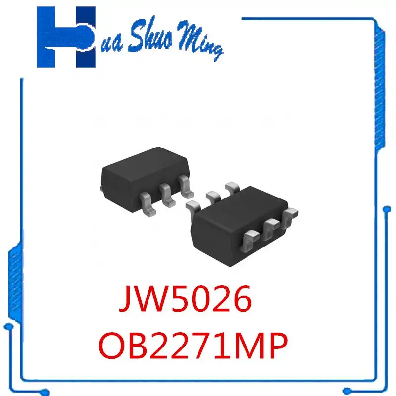 10Pcs/Lot  JW5026 JWBHJ JWBH OB2271MP SOT23-6