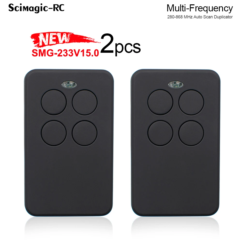 

2pcs Garage Remote Control 433MHz Gate Keyfob Transmitter Door Opener For SKYMASTER F - 350G/M Digital