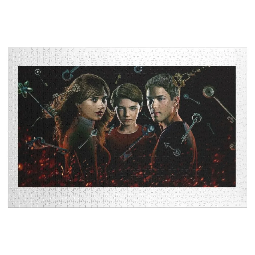 locke and Key Jigsaw Puzzle Wood Photo Personalized Custom With Photo Iq Toddler Toys Puzzle