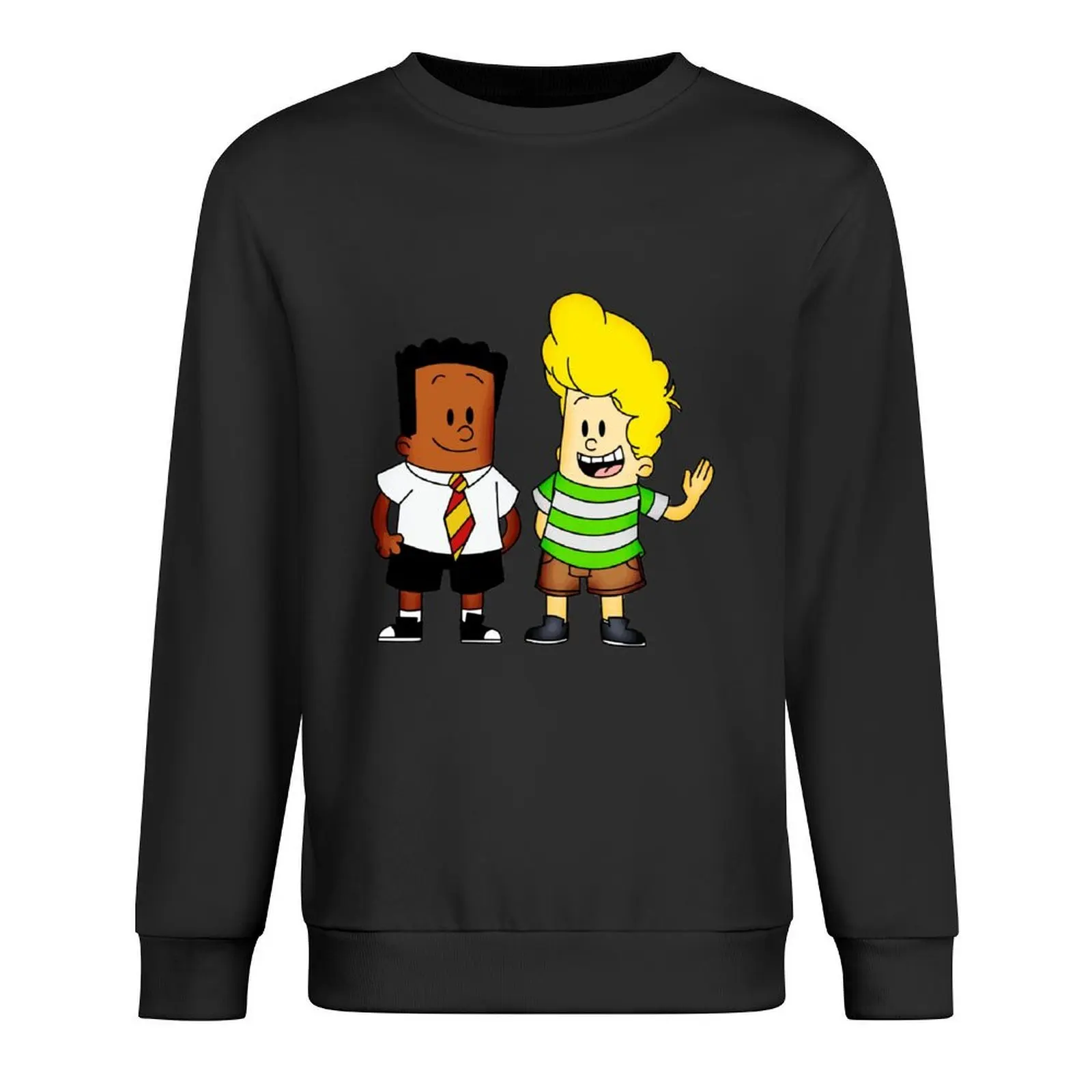 

More Then Awesome Captain Underpants George And Harold Pullover men wear male clothes autumn new products winter man sweatshirt