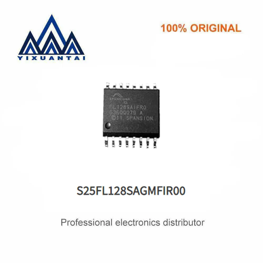 5pcs/Lot  S25FL128SAGMFIR00  FL128SAGMFIR0 【NOR Flash 128Mb 3V 133MHz Serial NOR Flash 】 New