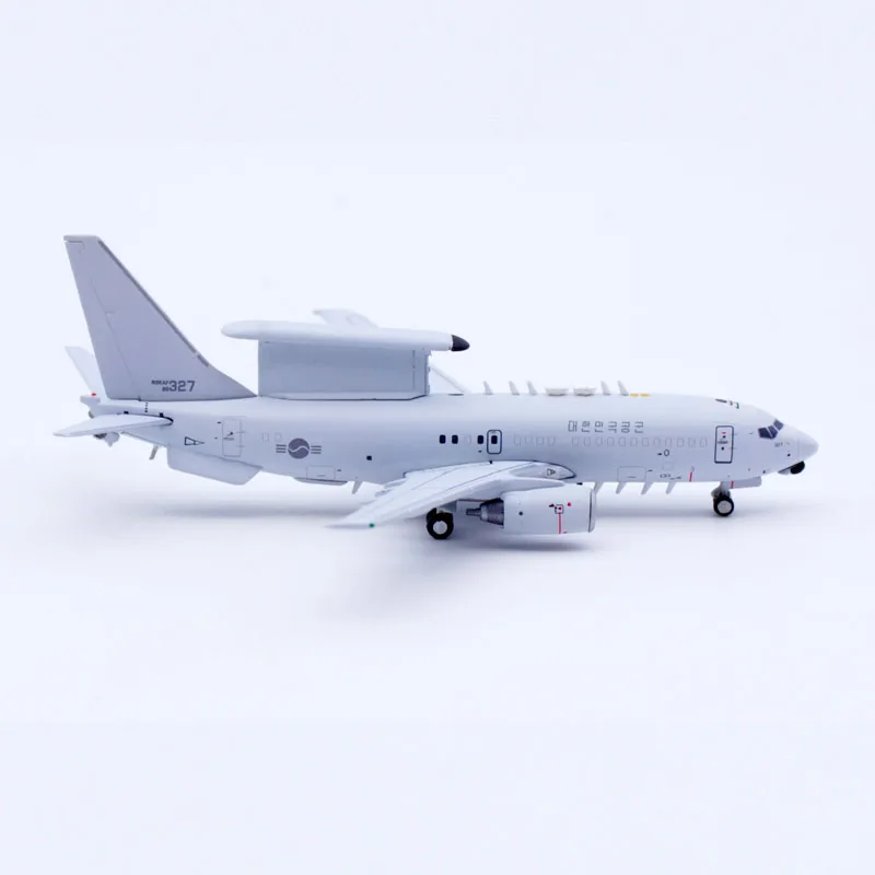 JC Asas Coreia do Sul Força Aérea Diecast Aeronaves Modelo Jet, Liga Colecionável Avião Presente, XX40081, 1:400, 737, E-7A, 65-327