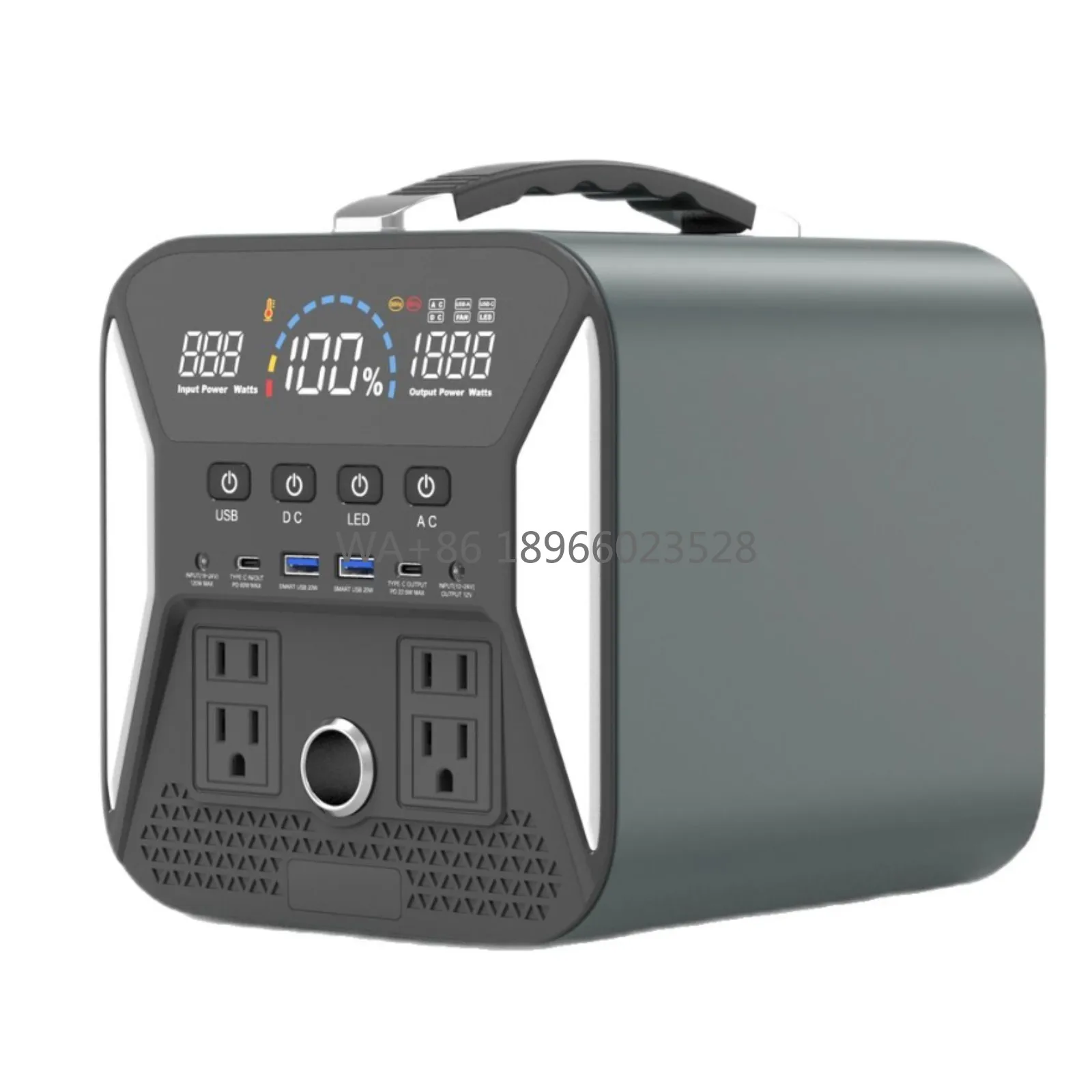 

Портативные электростанции, многофункциональные, с солнечной панелью, 220В, 300Вт, большой емкости, для кемпинга на открытом воздухе