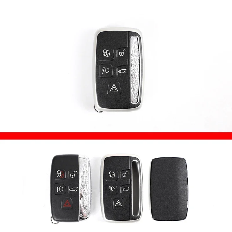 For Land Rover Range Rover Sport Evoque Velar Vogue Discovery 4 Freelander 2 for Jaguar TPU Car Key Fob Case Cover Protector