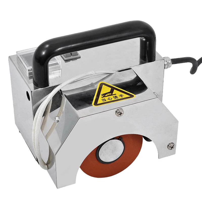 Équipement de baguage de chants de film d'estampage à chaud, machine de transfert de chaleur portable, travail de calcul, 220V, 500W, 5 mpMinigolf, 8mpm