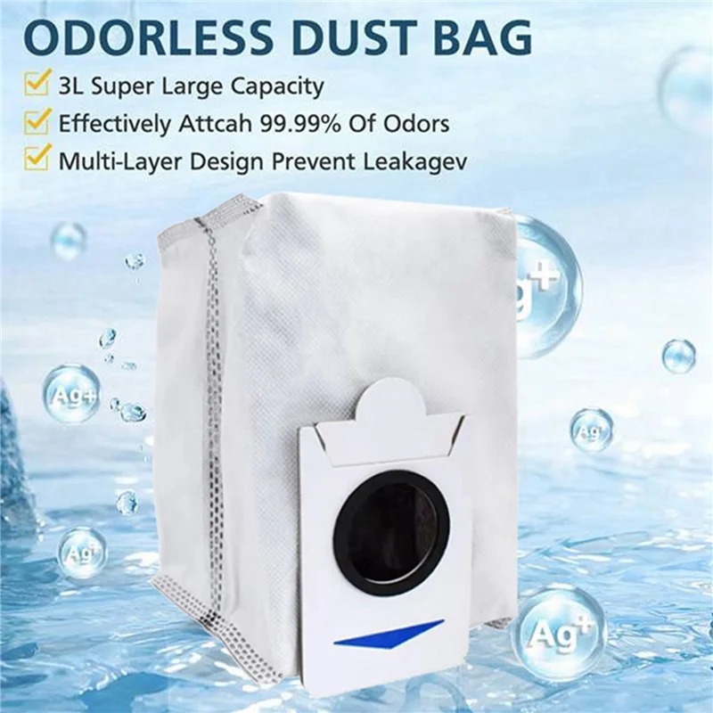 

AA81-24 шт. мешки для пыли для Ecovacs T30S Combo T30S робот-пылесос запасные части мешок для мусора