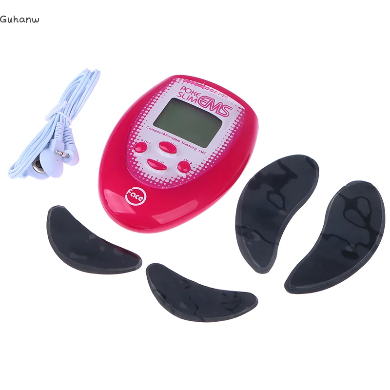 

[WHB]Electrode Pads Electrical Hands Face Slimmer Face EMS Poke Slim Muscle Toner Pulse Burn Fat Thin Body Breast Massager
