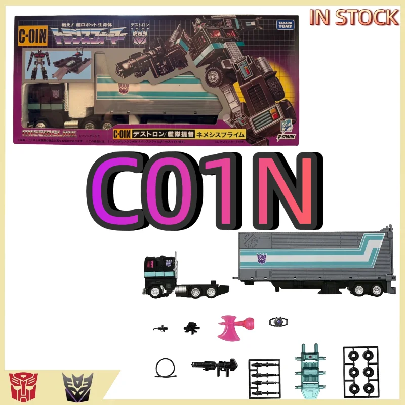 

【IN STOCK】 Transformed Toys Original Product Lost Node C01N C-01N G1 Black OP with Trailer