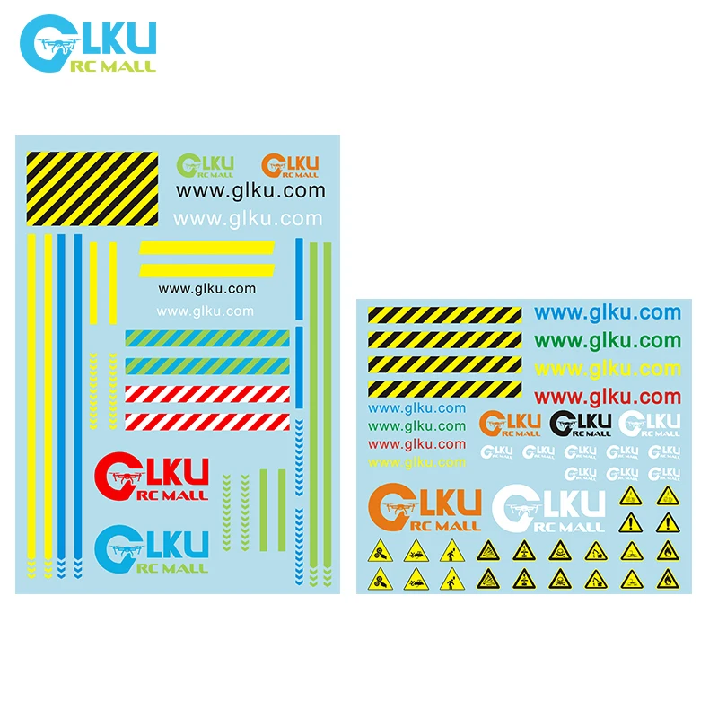 GLKU 1/14 Truck Water Sticker Dump Truck Trailer FH16 LESU Model Hobby