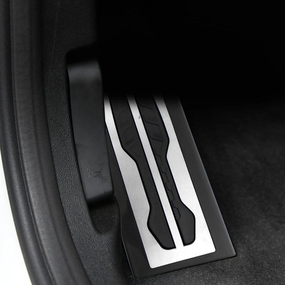 Car Pedals Cover for BMW X3 G01 2018-2022 X4 G02 2019 2020 2021 Gas Brake Pedal Cover Foot Rest Dead Pad Interior Accessories