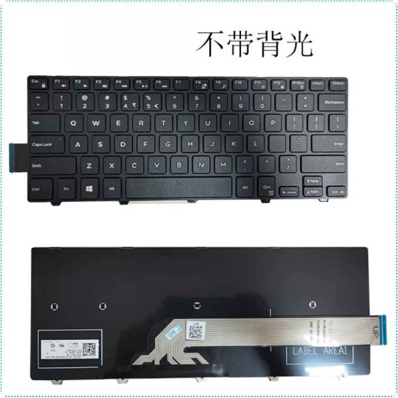 2 peças para teclado de laptop DELL Inspiron 14 3000 3452 3458 3459 3442 3467 5447 5448 5441 5455 5458 5457 5459 7447 US/Latin/Brazil