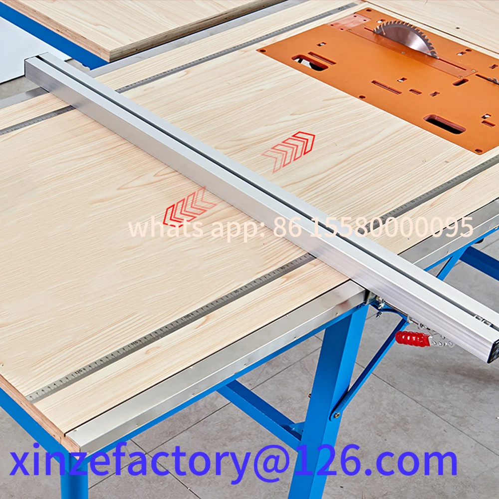 

Customizable New Electric Circular Saw Guide Rail System 80/100/120cm Clamp Edge Straight Cut Fixing