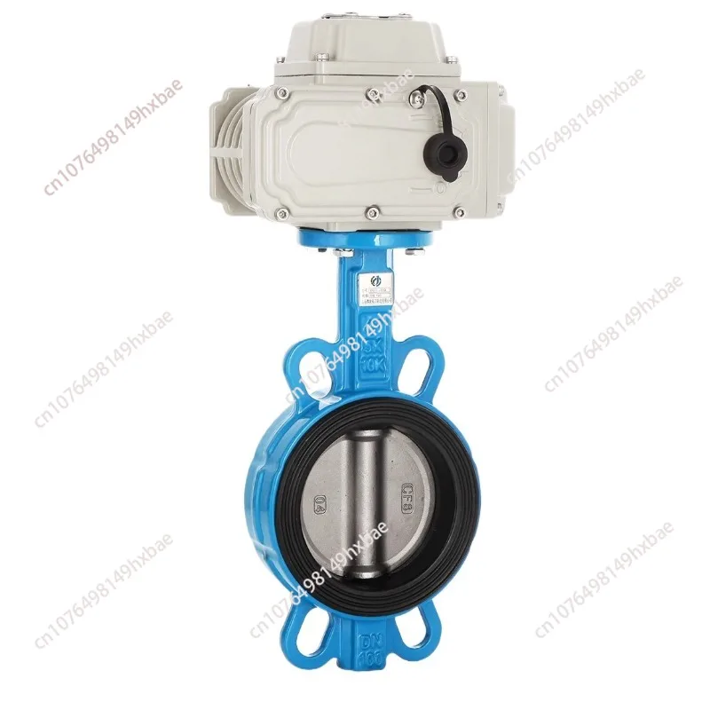 Электрический дроссельный клапан D971X-16Q Электрический вафельный клапан Взрывозащищенный/водонепроницаемый клапан Клапан из нержавеющей стали DN50-DN300