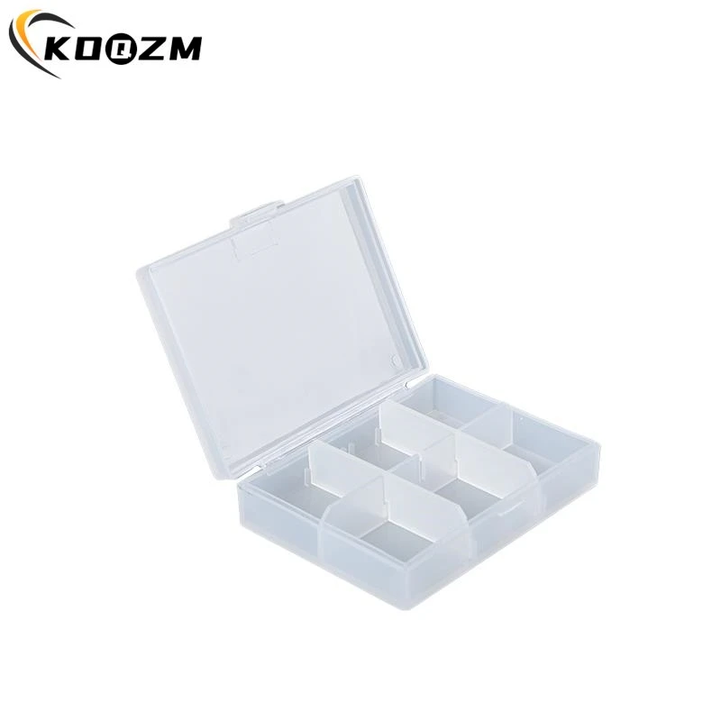 Frosted Storage Box Multifunctional Dustproof Organizer Photocards, Sleeves,Small Card Film Sorting Flip Box, Jewelry Storage