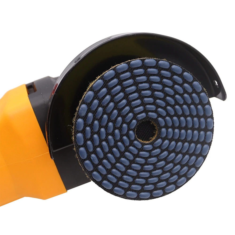 Imagem -04 - Almofada de Polimento a Seco para Pedra de Mármore de Granito Disco de Lixamento de Concreto Sharp Flexível 100 mm Unidades por Conjunto