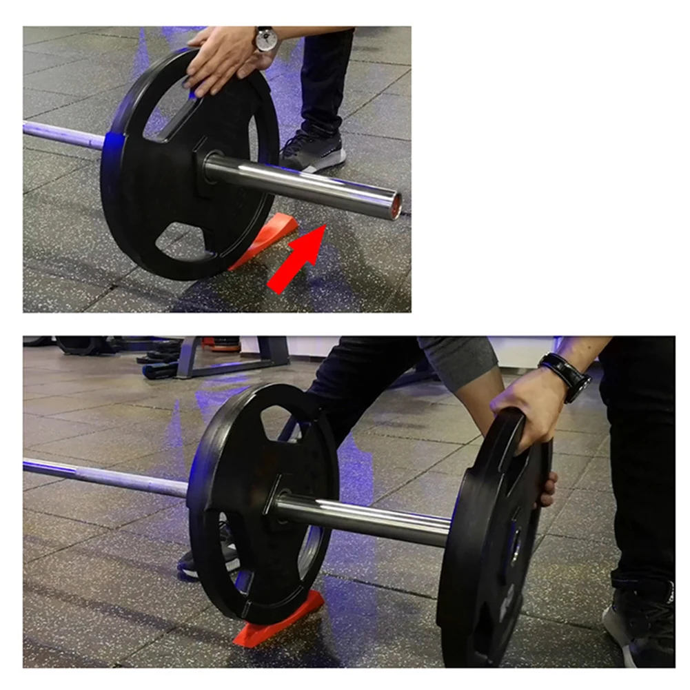 For Home Gym Deadlift Blocks Barbell Weight Loading Aid Bodybuilding Wear-resistant Design Lightweight And Portable