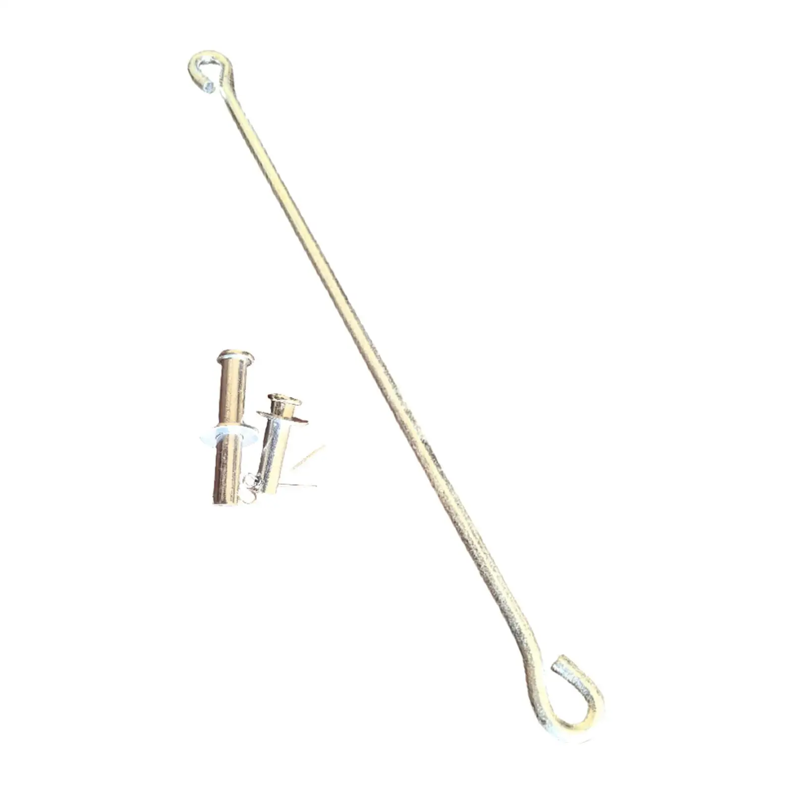 75# Cast Iron Pitcher Pump Piston Suspension Rod, Piston Hanger Spare Parts, Cotter Pin, Sturdy Metal