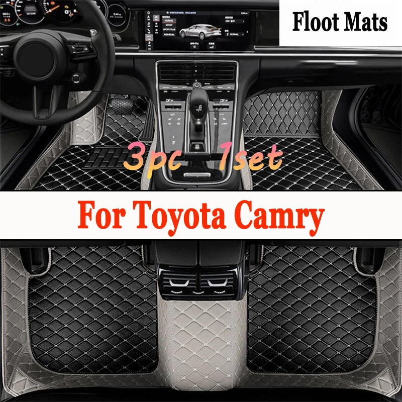 Car Mats For Toyota Camry Daihatsu Altis XV30 2002~2006 Durable Carpet Rugs Leather Floor Mat Anti Dirt Pad Car Accessories 2003