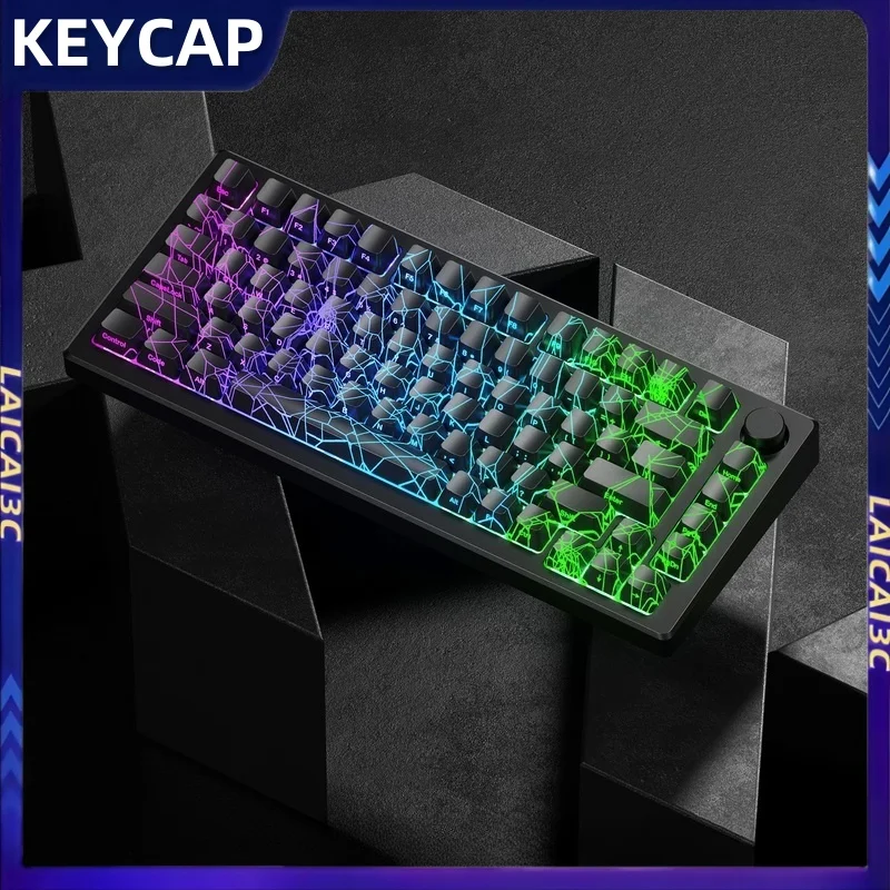 

Creative Spider Web Keycap Side Carving Transmit Light Anime Cartoon Mechanical Keyboard Accessories Gift Collectibles Keycaps