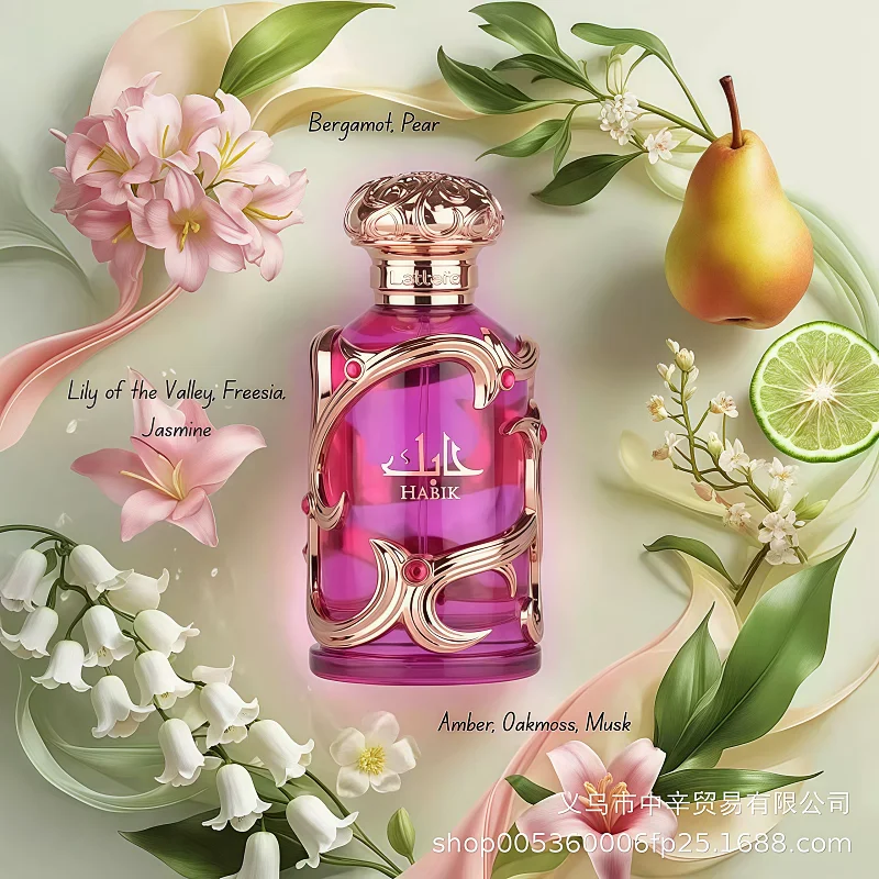 

100ml Unisex Eau De Toilette Long-lasting Fragrance with Freesia Floral and Fruity Scents Elegant Natural and Luxurious Perfume