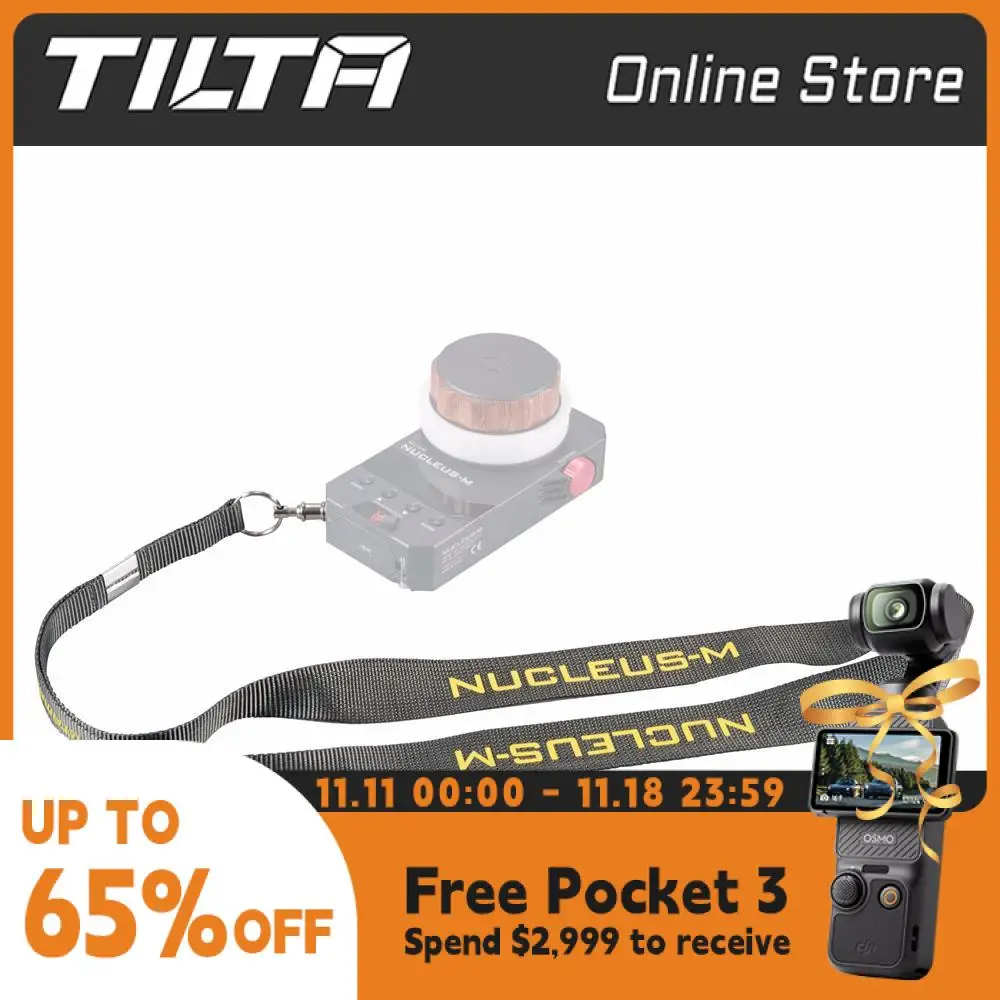 TILTA Nucleus-M Accessories FIZ Hand Unit Lanyard For Nucleus M Follow Focus Monitor Bracket Marking Disk Battery Charger