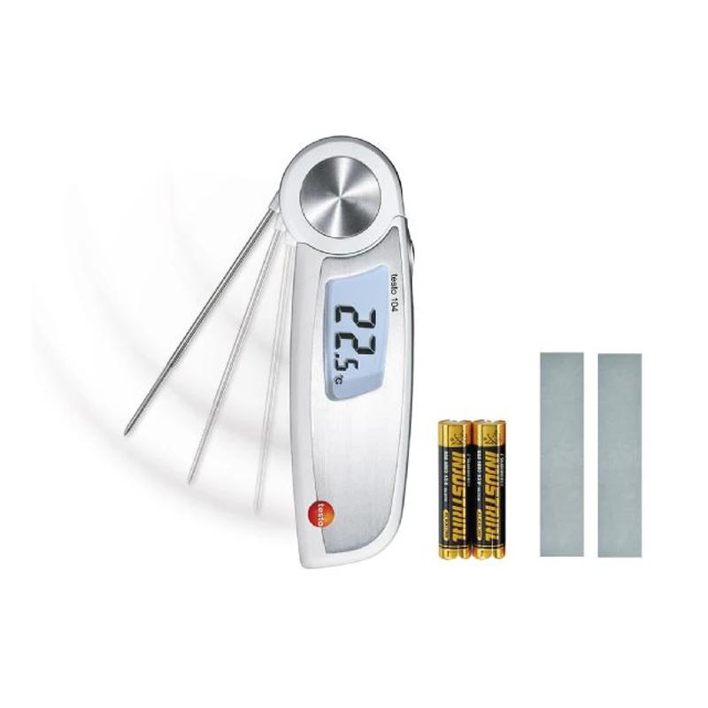 2026 Testo 104 Food Thermometer for Kitchen & Outdoor Cooking -50 +250 Degree Celsius OEM Customizable