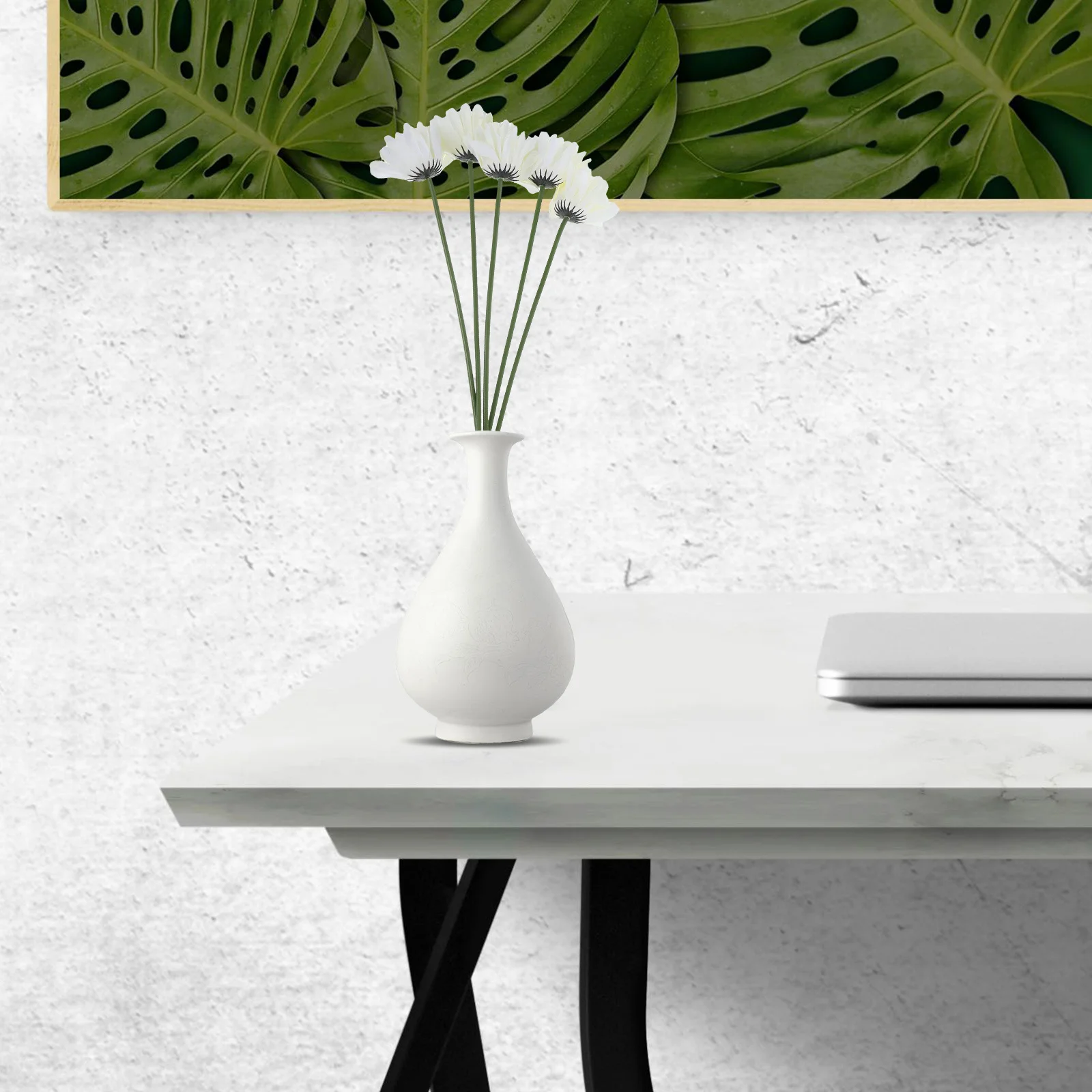 

5Pcs Realistic Red Artificial Gerbera Daisy 55cm Total Length 10cm Flower Diameter Ideal for Wedding Home Decor