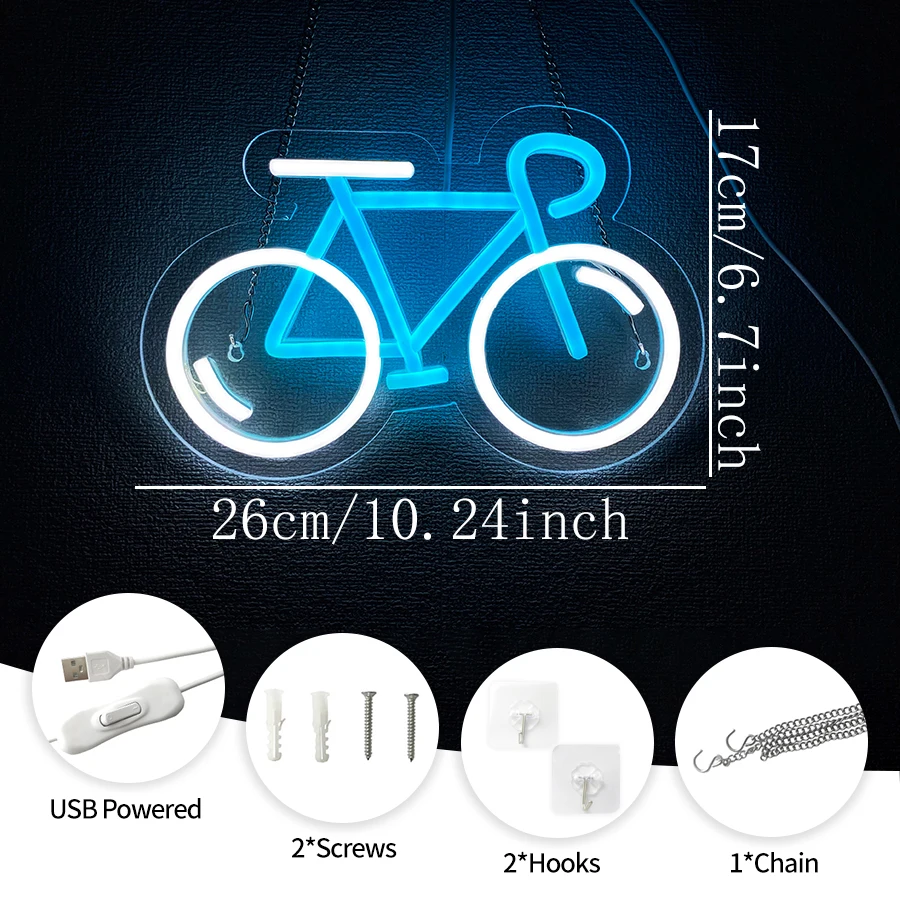 Enseigne néon Vélo, Lumières n - Gaming Accessories Wall avis et prix