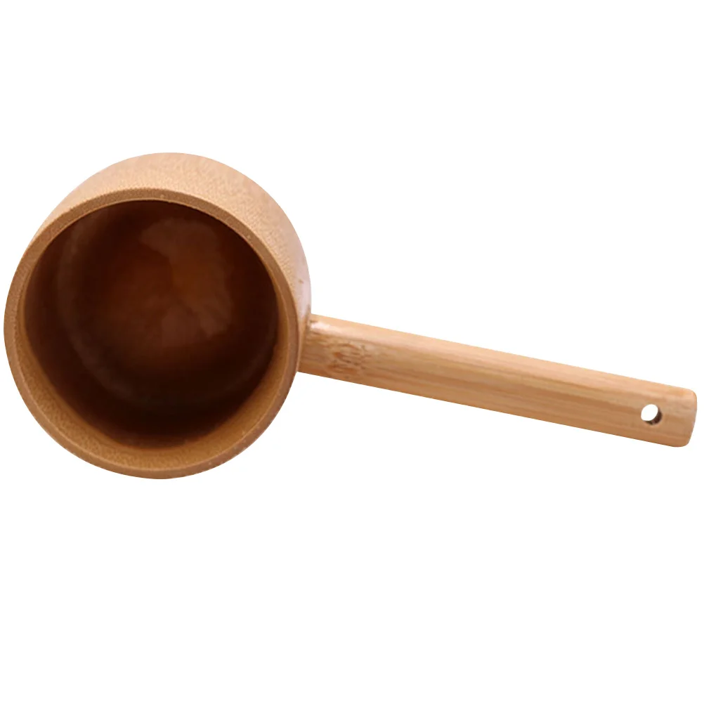 Bath Spoon Bamboo Water Ladle Kitchen for Restaurant Tea Japanese Style Ceremony Watering