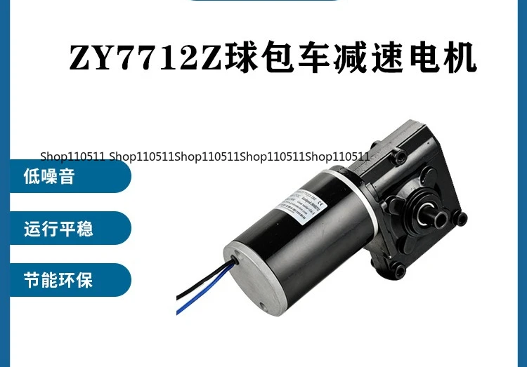 

7712Z 200W12V Golf Package Car Motor, Brushed DC Gear Motor