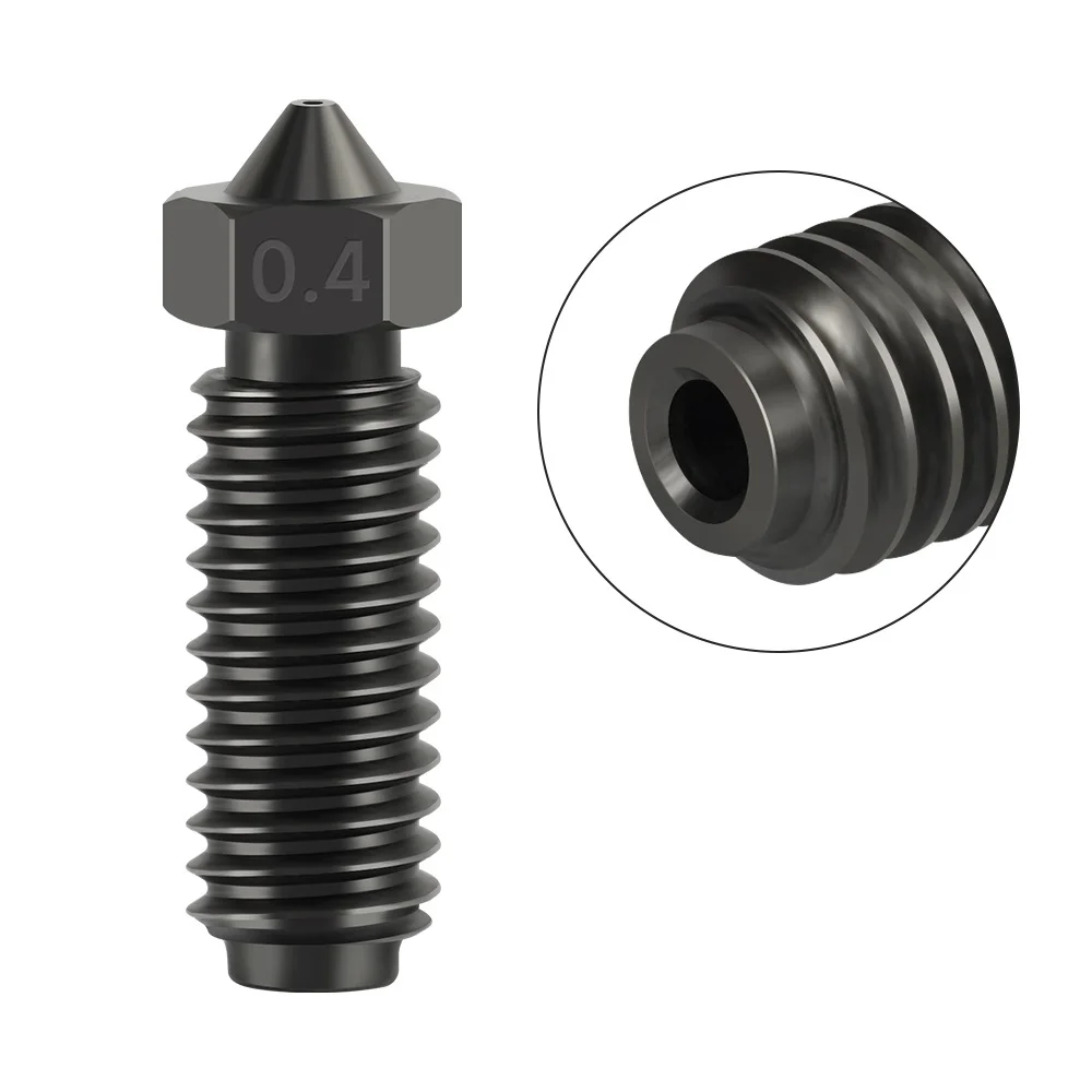 5/10pcs Hardened Steel Nozzles For Anycubic Kobra 3 Brass Nozzle For K3 Kobra 3 Combo Hotend 3D Printer Part For 1.75mm Filament