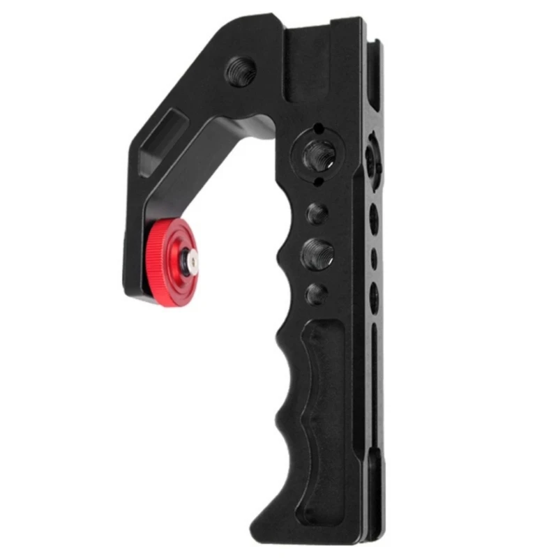 Machined Aluminum Alloy Camera Cage Handle Ergonomic Comfort hHandgrip