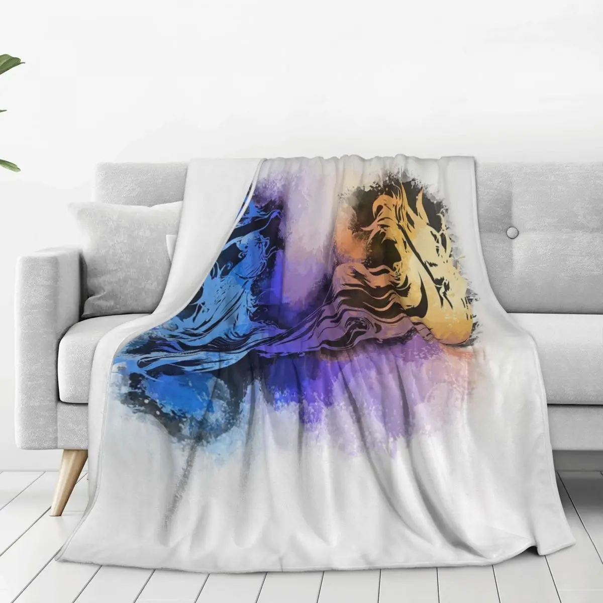 Final Fantasy X Log Blankets Flannel Super Soft Throw Blankets Sofa Throw Blanket For Couch Bedding Outdoor Throws Bedspread