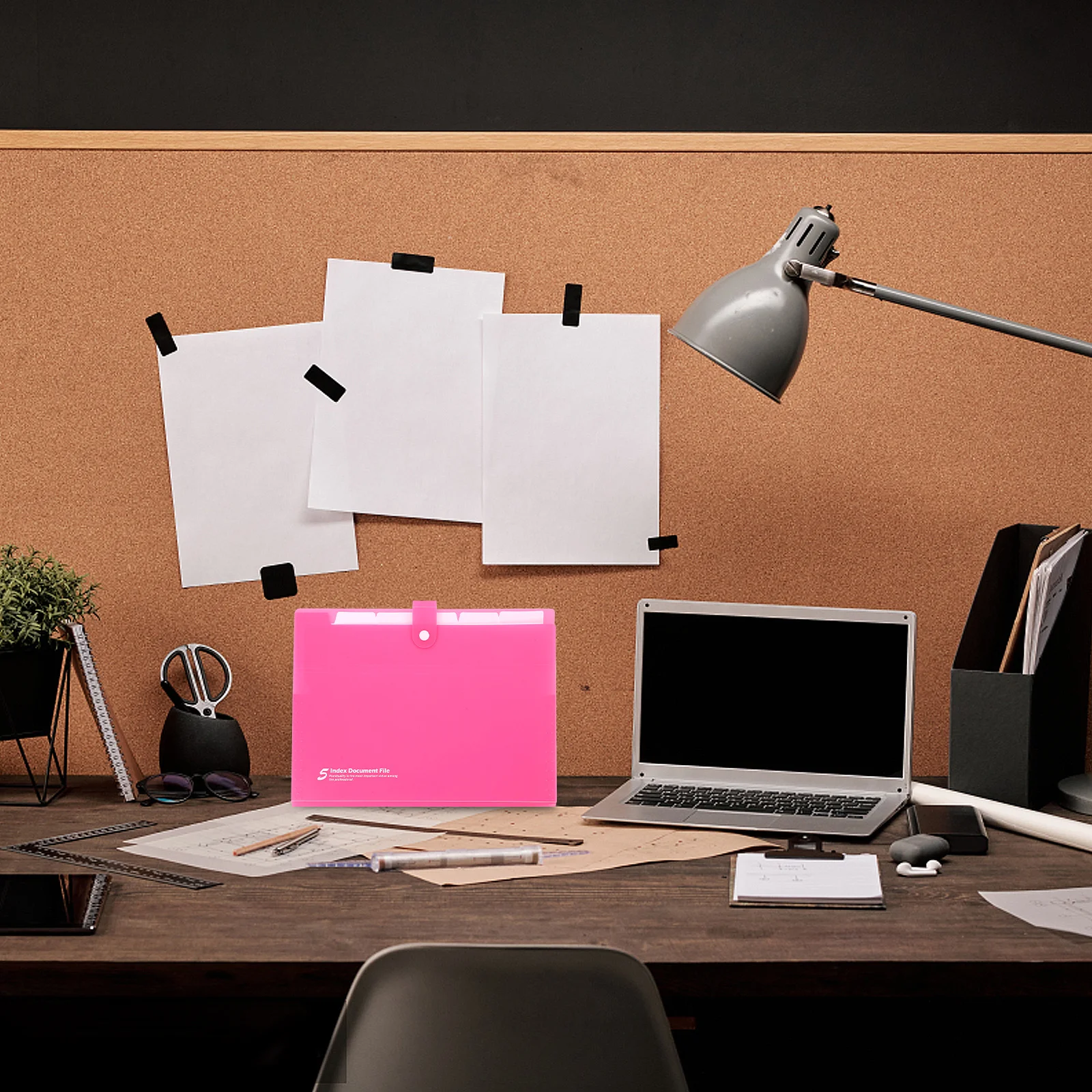 Portable Multi-Layer Expanding File Folder Large Capacity Document Organizer Paper Storage for Office Study Office