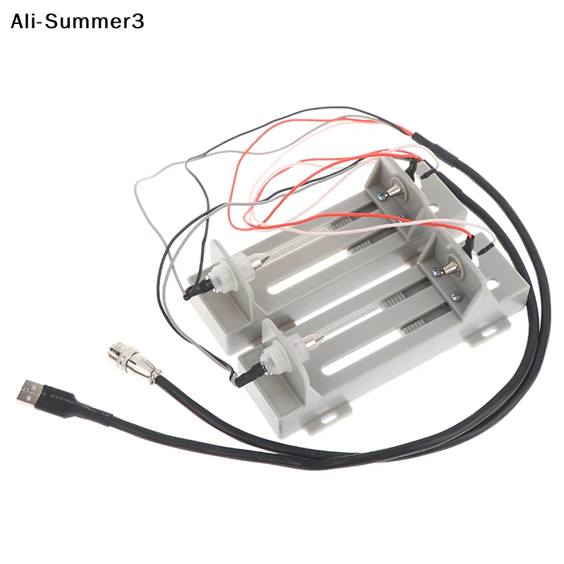 حامل اختبار البطارية الأسطواني متوافق مع 18650 26650 32650 YR1030 USB/YR1035 ملحقات قابس الطيران