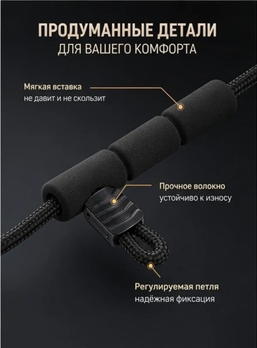 Eyeglass Holder Adjustable Black Eyewear Retainer Strong Toughness Eyeglasses Lanyard Cord Universal Floating Glasses Strap