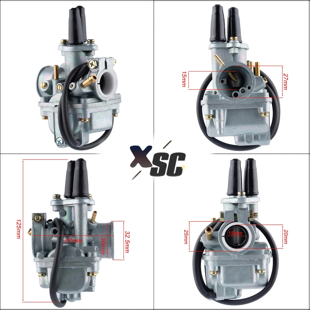 Motorcycle Carburetor PW80 Carb For Yamaha PW80 Yzinger 80 1983-2012 BW80 1986-1990 For Jianshe PY80 CY80 Minibike Dirt Pit Bike