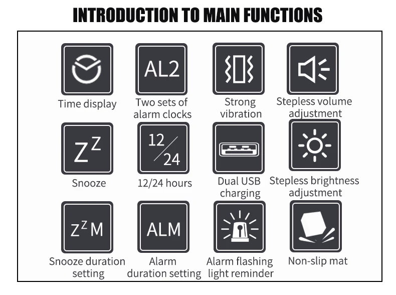 Вибрирующий будильник